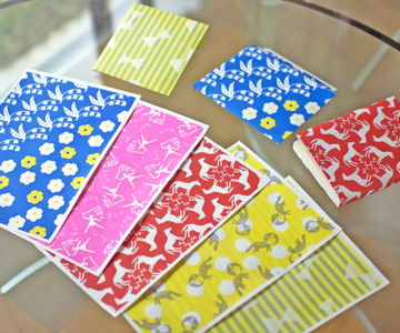 anyan-sha / アニャン社／モダン千代紙他、紙雑貨シリーズ