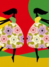 "Dance Dance" Original illustration