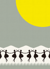 "Moon Dance" Original illustration