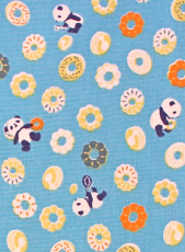 パンダ柄のイラストパターン｜by アニャン