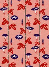 朝顔柄のパターン｜by アニャン