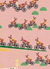 "tour de forest" for Fabric "Cotorienne" 