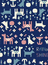 "rain or shine" for Fabric "Cotorienne" 