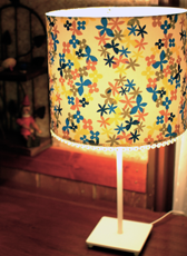 IKEA のテーブルランプをリメイク