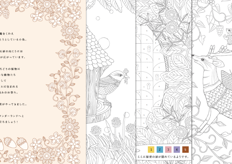 The Enchanted Forest of Wonderland
A Book of Coloring and Puzzles